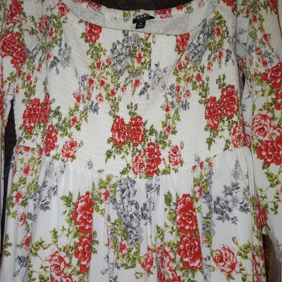 Torrid Floral Dress 4x - Picture 2 of 3